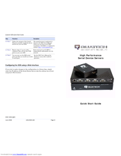 Quatech DSEW-100D-5V Quick Start Manual