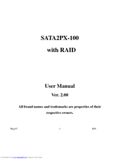 Quatech SATA2PX-100 User Manual