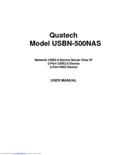 Quatech USBN-500NAS User Manual