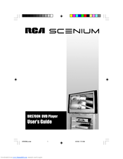 RCA Scenium DRS700N User Manual