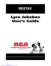 RCA RD2765 - Lyra 5 GB Digital Jukebox User Manual