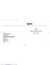 RCA X2400 - Lyra Video Flash Recorder Quick Start Manual