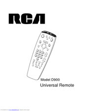 RCA D900 Manual