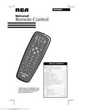 RCA TRCU500 User Manual