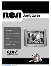 RCA 27F634T User Manual