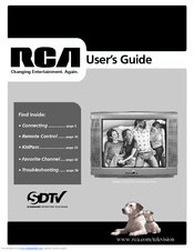 RCA 27V514T User Manual