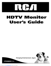 RCA D30W750T User Manual