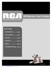 RCA D52W23 User Manual