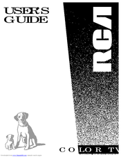 RCA color tv User Manual