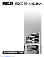Rca Scenium HDLP50W151 User Manual