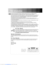Rca CDRW121 User Manual