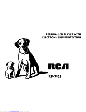 RCA RP-7923 Instruction Manual