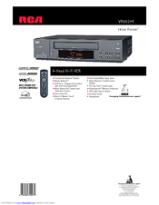 RCA VR692HF Specifications