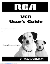 RCA VRM421 User Manual