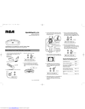 RCA EZDVD2 Quick Start Manual