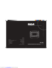 Rca RP3740 Manual Del Usuario