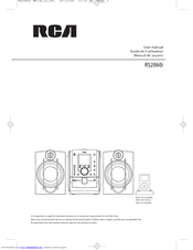 RCA RS2060i User Manual