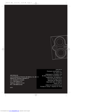 RCA RS2622 User Manual