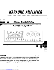 RSQ KA-3000 User Manual