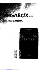 RSQ Megabox Pro DCM-808PK User Manual