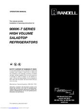 Randell 9040K-7 Operator's Manual