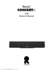 REVELL Concerta C10 Owner's Manual