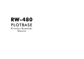 Ricoh RW-480 PLOTCLIENT WIN Reference