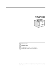 Ricoh Aficio AP400 Setup Manual