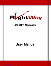 RightWay RW400 User Manual