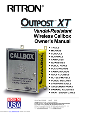 Ritron Outpost RQX-150 XT User Manual