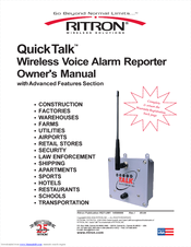 Ritron Quick Talk RQT-450 Owner's Manual
