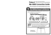Roland SA-1000 Connection Manual