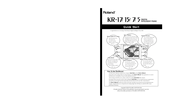 Roland KR-17 Quick Start Manual