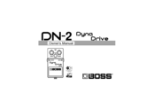 Boss DN-2 Dyna Drive Owner's Manual