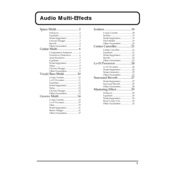 Roland SD-90 Effects Manual