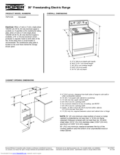 FEP310KW by Roper - Roper 30 in. Standard Clean Freestanding Electric Range