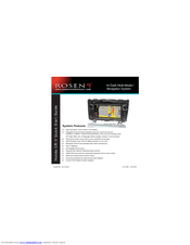 Rosen DS-HD0710-H11 System Features Manual