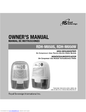 Royal Sovereign RDH-M050W Owner's Manual