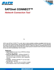 SATO GL4e Series Features