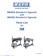 SATO M8490S Parts List