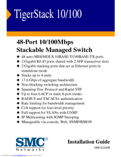 SMC Networks 8724M INT Installation Manual