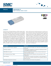 SMC Networks EZ Connect N SMCWUSBS-N Specifications
