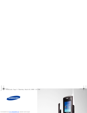 Samsung SGH-D528 User Manual