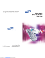 Samsung SGH-S508 User Manual