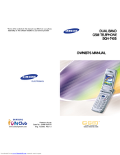 Samsung SGH-T408 Owner's Manual