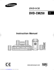 Samsung DVD-CM250 Instruction Manual