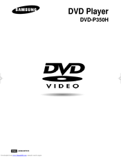 Samsung DVD-P350H User Manual