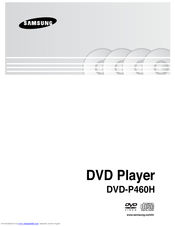 Samsung DVD-P460H User Manual