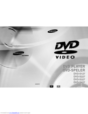 Samsung DVD-S427 User Manual