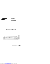 Samsung DVD-V17000 Instruction Manual